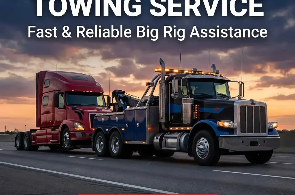 Heavy Duty Towing Edmonton: Semi Trucks, Buses & Large Vehicles