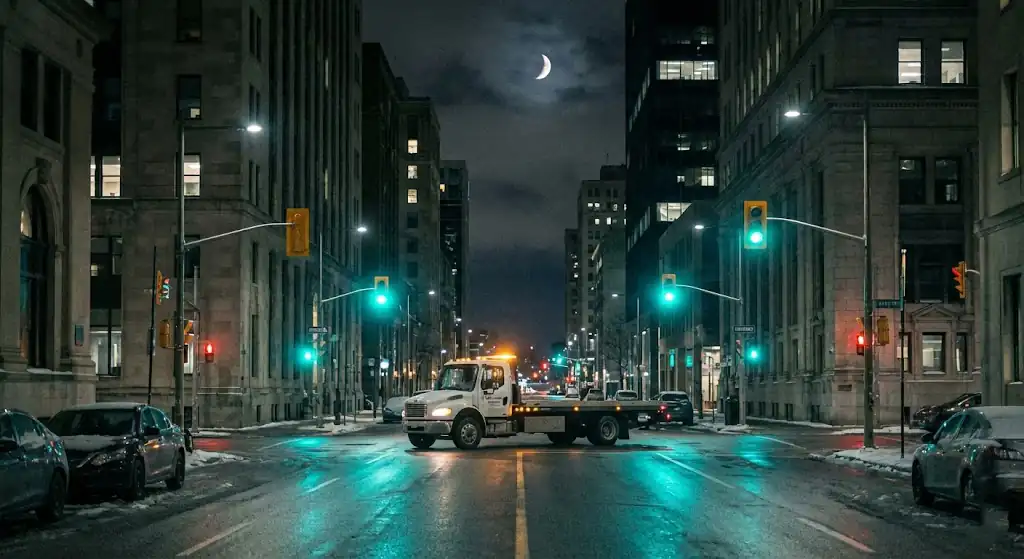 24-Hour Tow Truck Edmonton: Why Response Time Matters Most